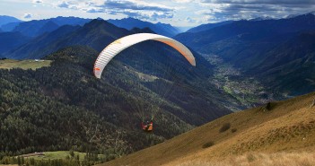 Paragliden im Val Rendena